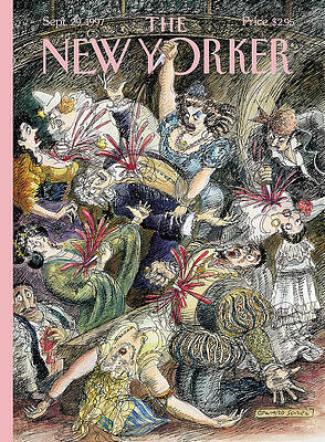 Colorful Ballet Performance Scene Painting