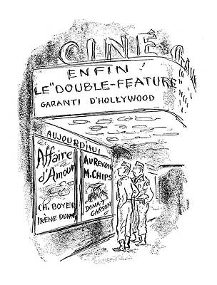 Europe Drawing - New Yorker September 30th, 1944 by Alan Dunn