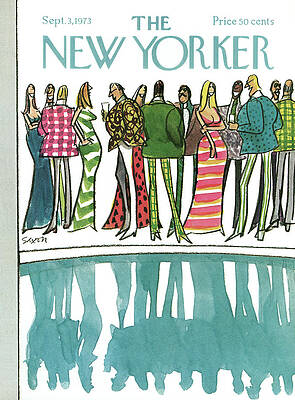 Stylish Gathering at a Social Event Painting