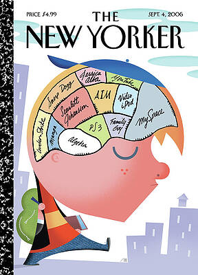 Pop Culture Mind Map Wall Art