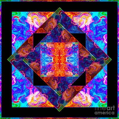 Painting - Newly Formed Bliss Mandala Artwork by Omaste Witkowski