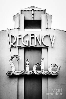 California Wall Art featuring the photograph Newport Beach Regency Lido Theater Picture by Paul Velgos