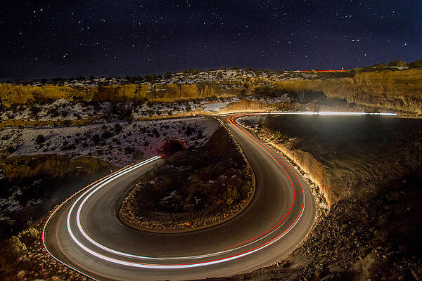 Nature Photograph - Night Drive by Jeff Stoddart