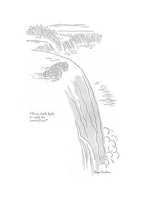 Natural Drawing - Now, Don't ?ght It - Just Let Yourself Go by Perry Barlow