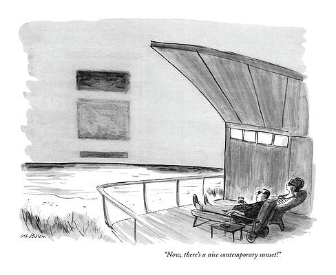 Modern Art Meets Nature Drawing