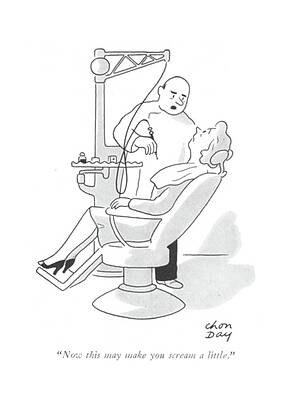 Pain Drawing - Now This May Make You Scream A Little by Chon Day