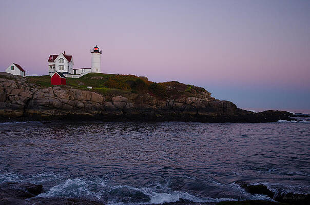 Wall Art featuring the photograph Cape Neddick Lighthouse by Crystal Wightman