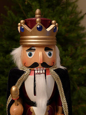 White Photograph - Nutcracker King by Richard Reeve
