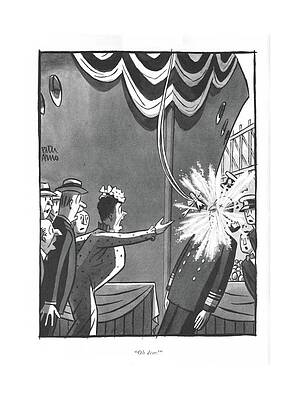 Celebration Drawing - Oh Dear! by Peter Arno
