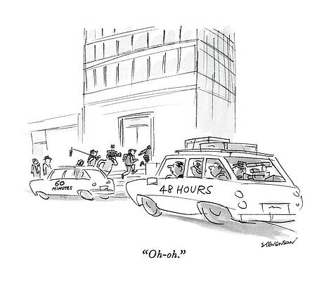 News Show Cars Collide Outside Building Drawing