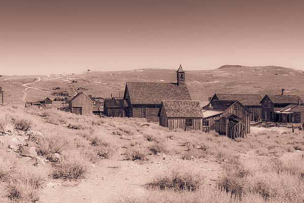 Architecture Wall Art featuring the photograph Old Ghost Town by Sue Leonard