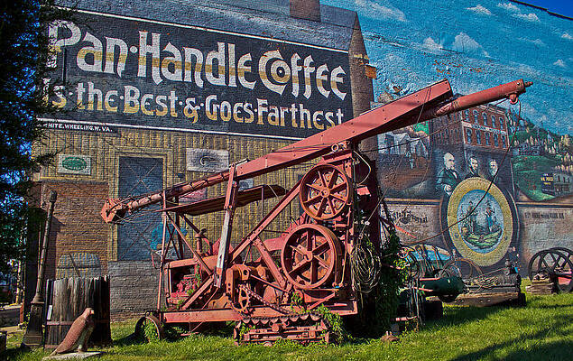 Wall Art featuring the photograph Old Oil Rig by Jonny D