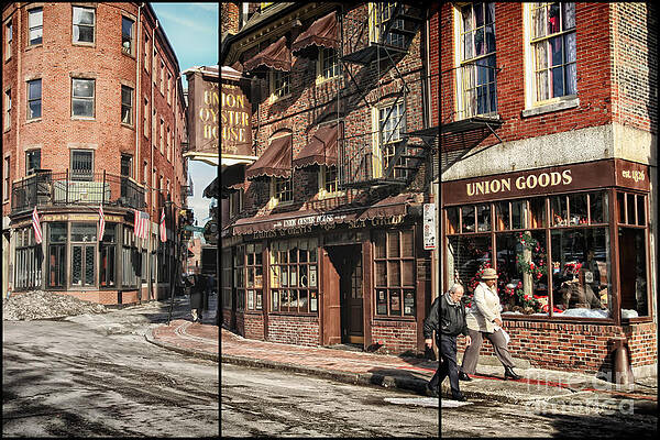 Wall Art featuring the photograph Old Towne Boston II by Mary Lou Chmura