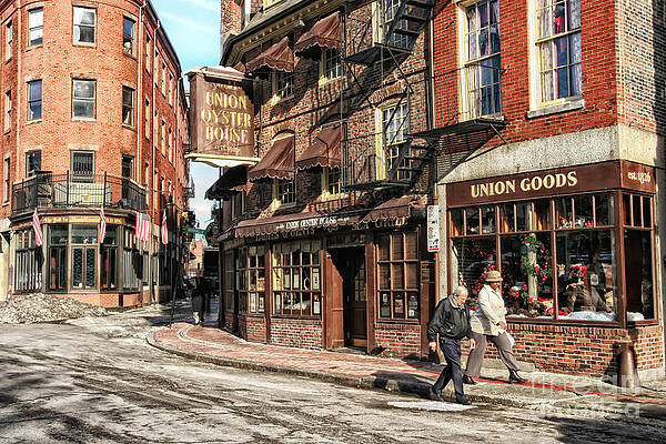 Wall Art featuring the photograph Old Towne Boston by Mary Lou Chmura