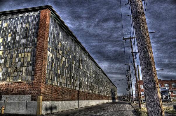 Sky Wall Art featuring the photograph Old Warehouse by Jonny D