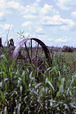 Wall Art featuring the photograph Old Wheel by Joann Copeland-Paul