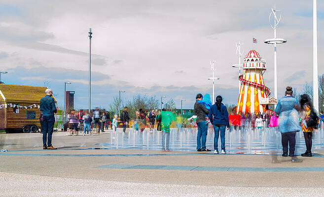 Olympic park - reopening by Andrew Lalchan