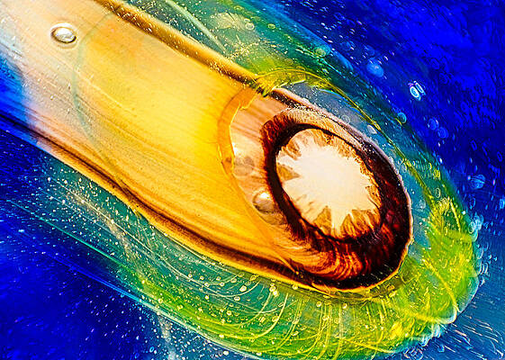 Photograph - Omaste's Comet by Omaste Witkowski