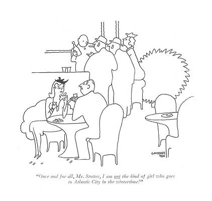 Sexy Drawing - Once And For All by Gardner Rea