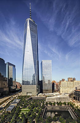 One World Trade Center Skyline Wall Art