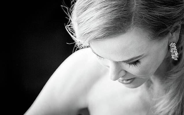 Elegant Woman in Thought Wall Art