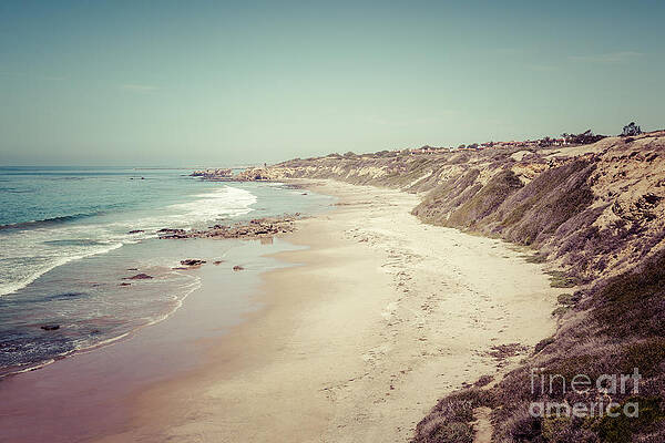 California Wall Art featuring the photograph Orange County California Retro Photo by Paul Velgos