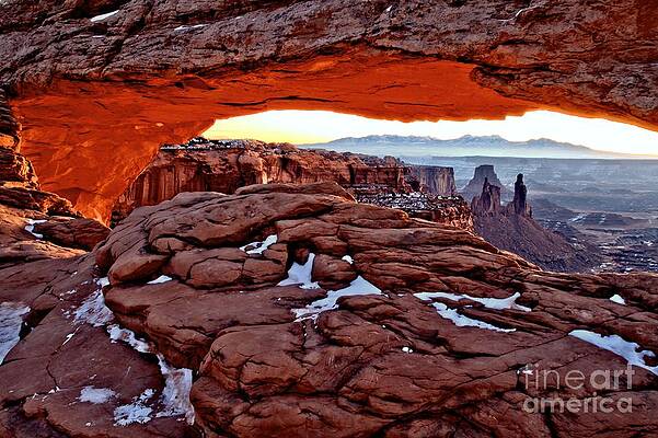 Wall Art featuring the photograph Orange Dawn by Adam Jewell