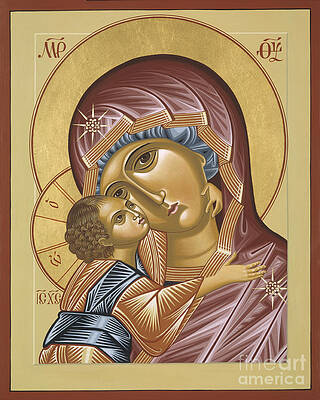 Our Lady of Grace Vladimir Icon Print