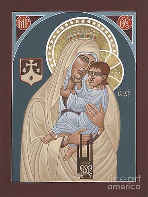 Our Lady of Mt. Carmel Icon Wall Art