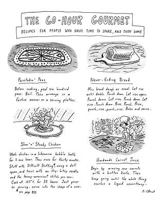 The 60-Hour Gourmet Recipes Drawing