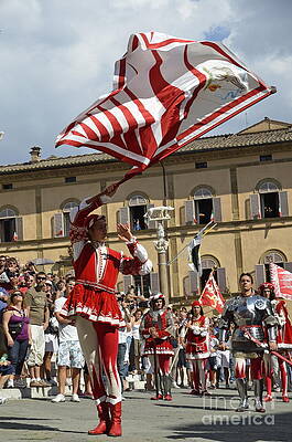 City Photograph - Palio Parade On Piazza Del Duomo by Sami Sarkis Photography