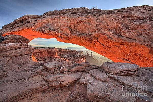 Wall Art featuring the photograph Pastels At Canyonlands by Adam Jewell