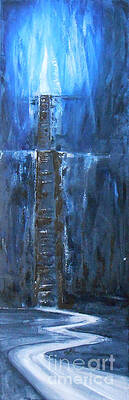 Wall Art featuring the painting Destiny by Jane See