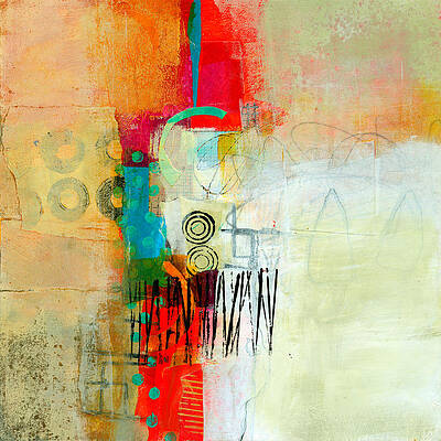 Vibrant Abstract Composition Wall Art
