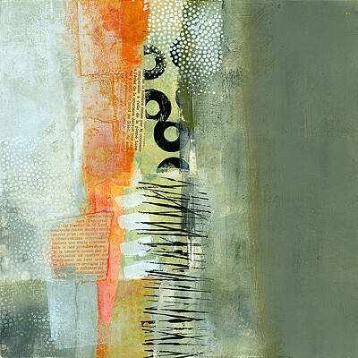 Abstract Composition with Textures Wall Art