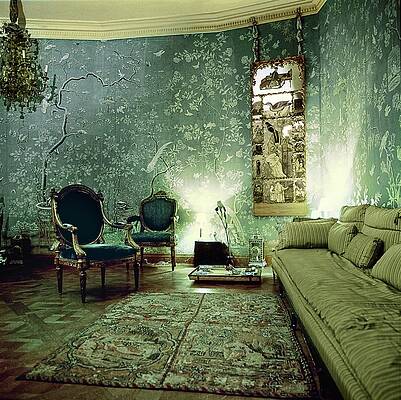Elegant Vintage Living Room Photograph