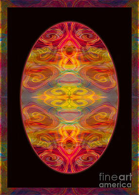 Washington Wall Art featuring the digital art Peace And Harmony Abstract Healing Art by Omaste Witkowski