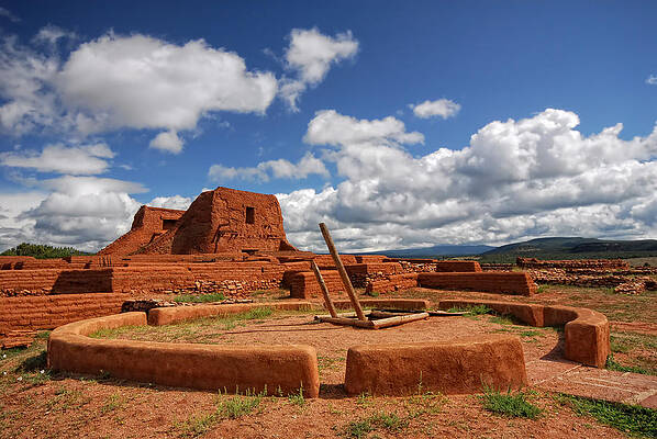 Sacred Wall Art featuring the photograph Pecos by Ghostwinds Photography