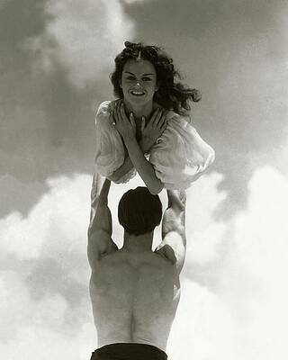 Wall Art featuring the photograph Peggy Taylor Practicing by Lusha Nelson