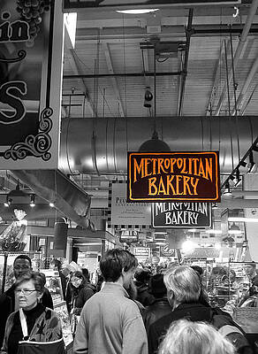 Historical Wall Art featuring the photograph Philadelphia - Metropolitan Bakery by Richard Reeve