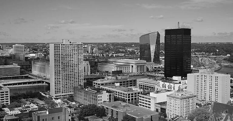 Wall Art featuring the photograph Philadelphia - A View Across The Schuylkill River by Rona Black