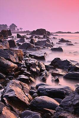 Sky Wall Art featuring the photograph Pink Odiorne Sunrise by Jeff Sinon