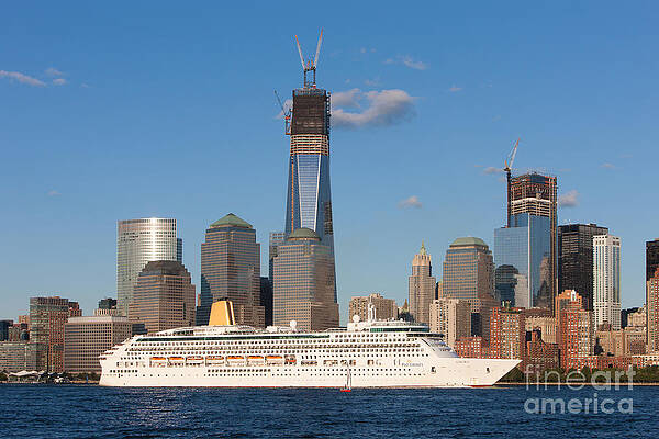 Wall Art featuring the photograph PO Cruises Aurora I by Clarence Holmes