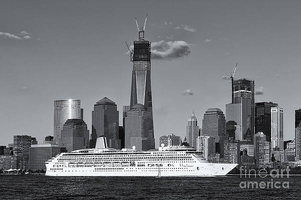 Wall Art featuring the photograph PO Cruises Aurora II by Clarence Holmes