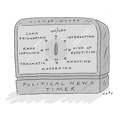 Limit Drawing - Political News Timer by Kim Warp