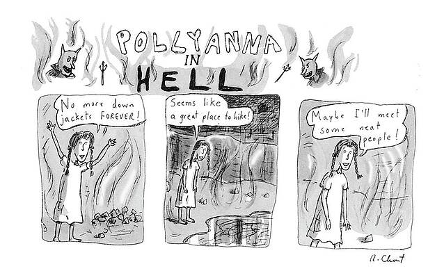 Pollyanna in Hell Comic Wall Art