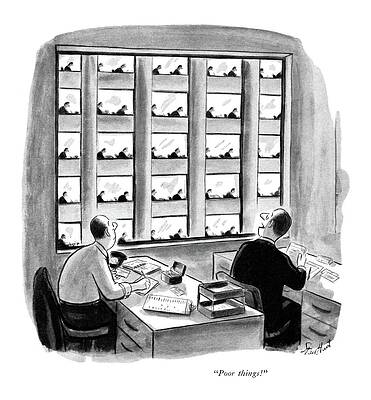 Professional Drawing - Poor Things! by Stan Hunt