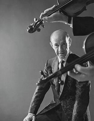 Indoors Photograph - Portrait Of Erich Leinsdorf by Reid Miles