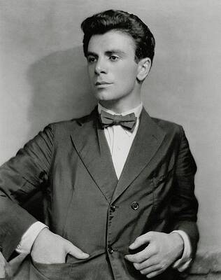 Jewish Wall Art featuring the photograph Portrait Of Jacob Ben-Ami by Nickolas Muray