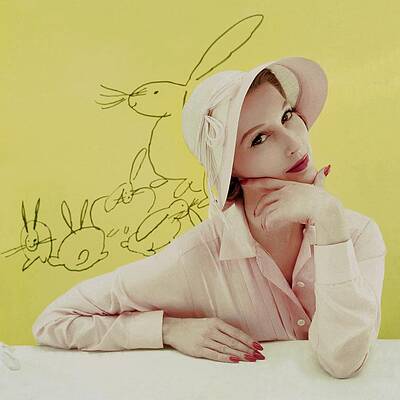 Wall Art featuring the photograph Portrait Of Mary Jane Russell by Frances Mclaughlin-Gill